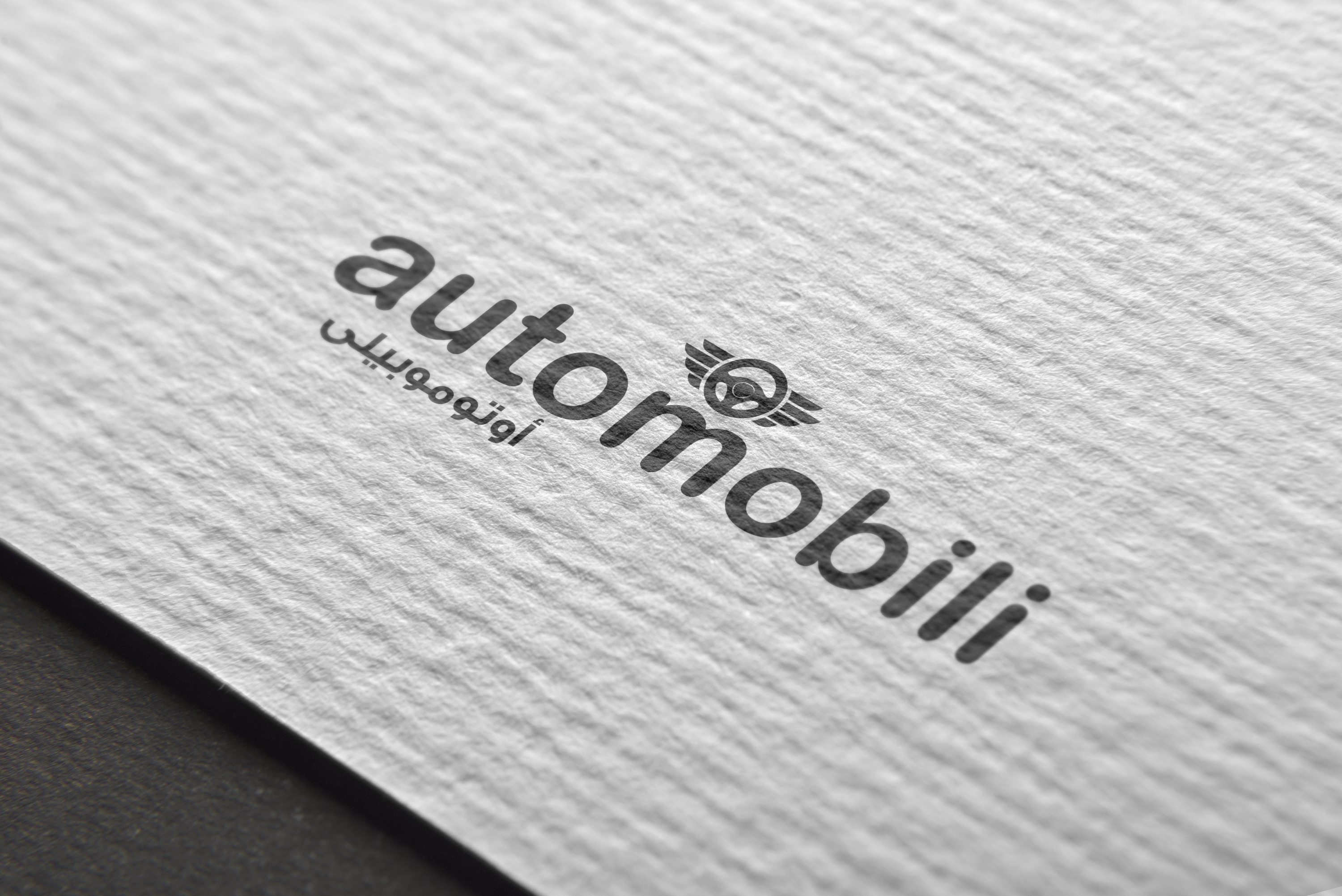 Automotive brand logo design with premium feel and strong visual hierarchy